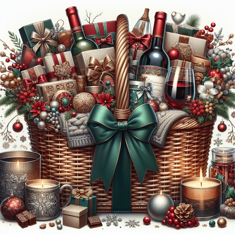 Holiday Gift Basket for Couples