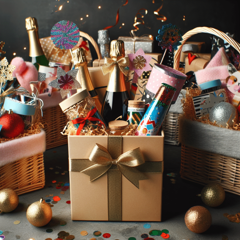DIY New Year Gift Baskets