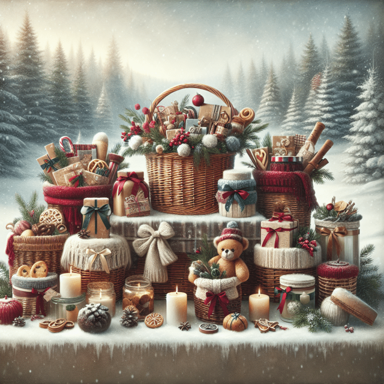 Winter Holiday Gift Baskets