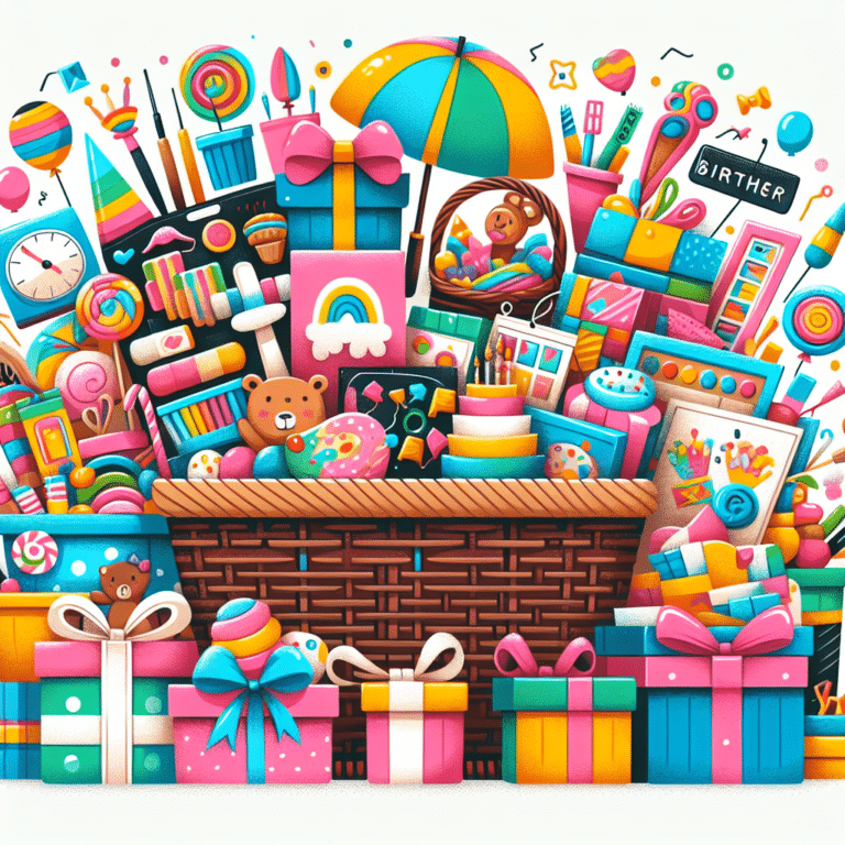 Innovative DIY Birthday Gift Baskets: A Hit with Kids