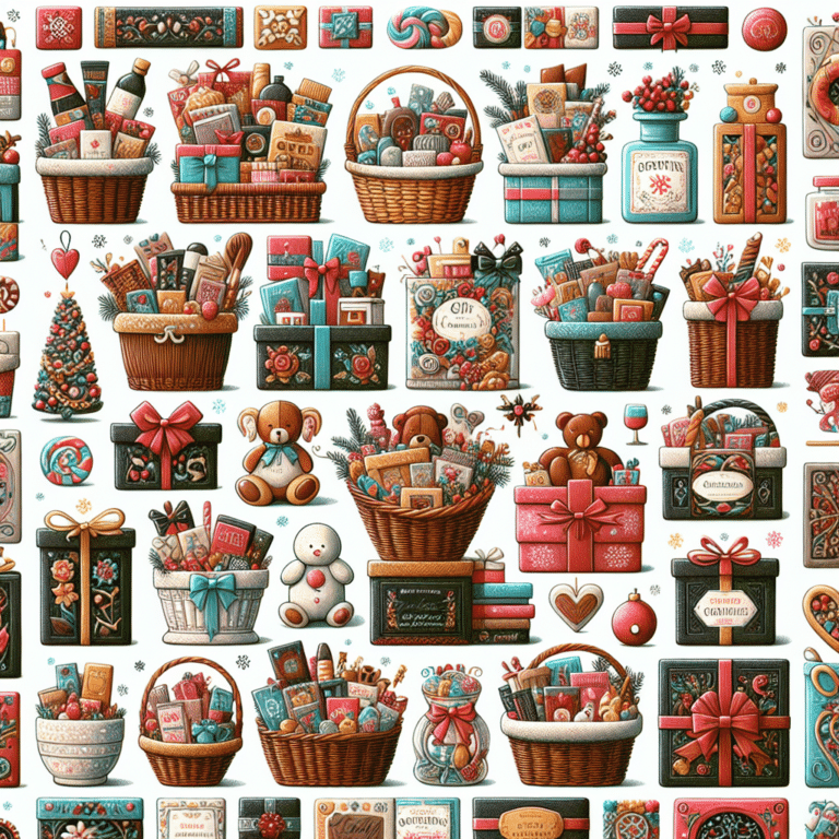 Unique Holiday Gift Baskets