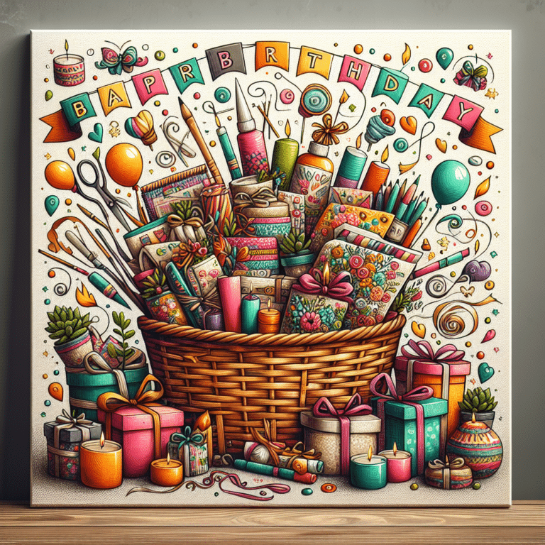 DIY Birthday Gift Basket Ideas: Unleashing Creativity for Your Loved Ones