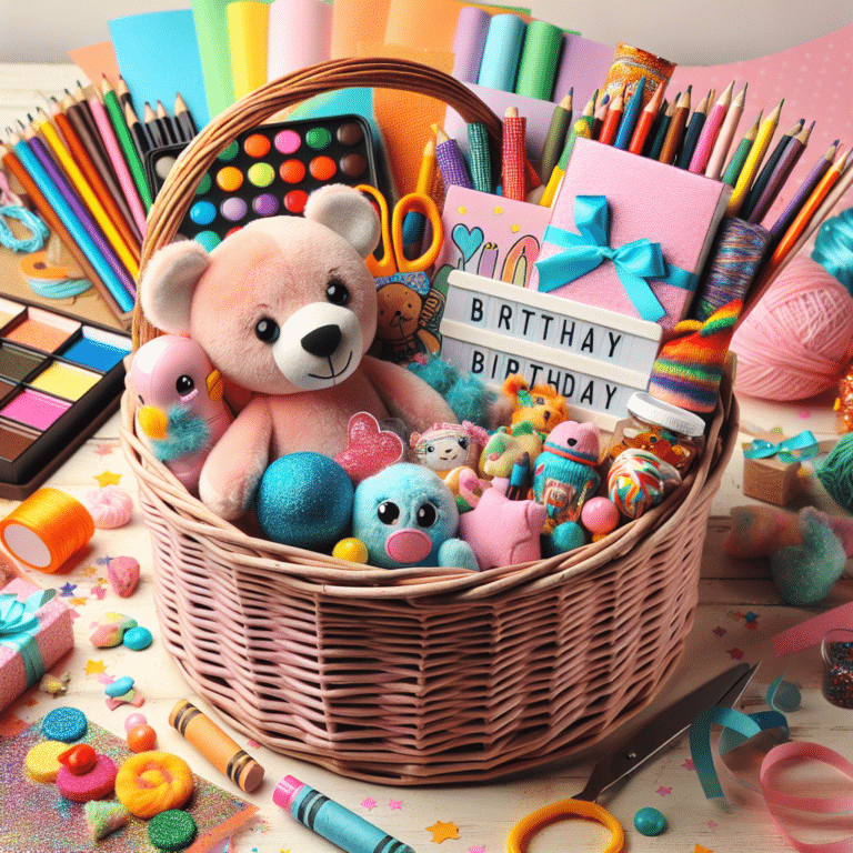 Let's Party: DIY Birthday Gift Basket Ideas for Kids