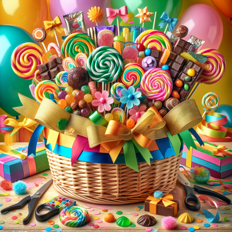 Kickstart the Fun with DIY Candy Birthday Baskets