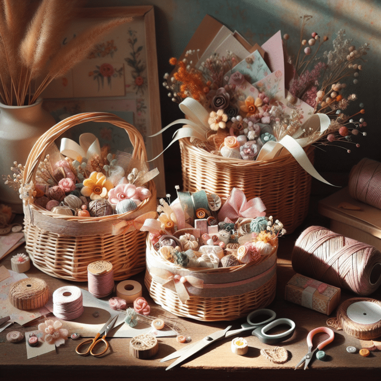 DIY Decorating Ideas for Charming Gift Baskets
