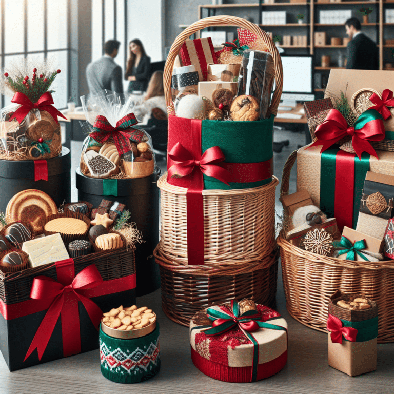 Holiday Gift Baskets for Coworkers: A Personal Touch