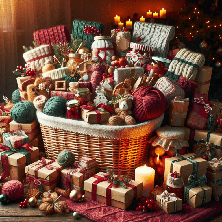 Handmade Holiday Gift Baskets That Impress