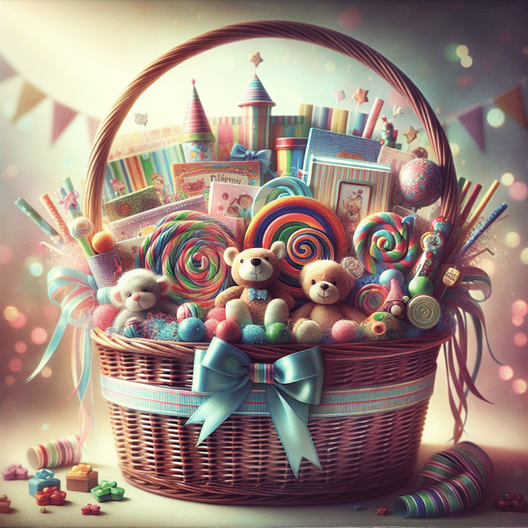 How to Craft a Perfect Birthday Gift Basket for Your Little Ones