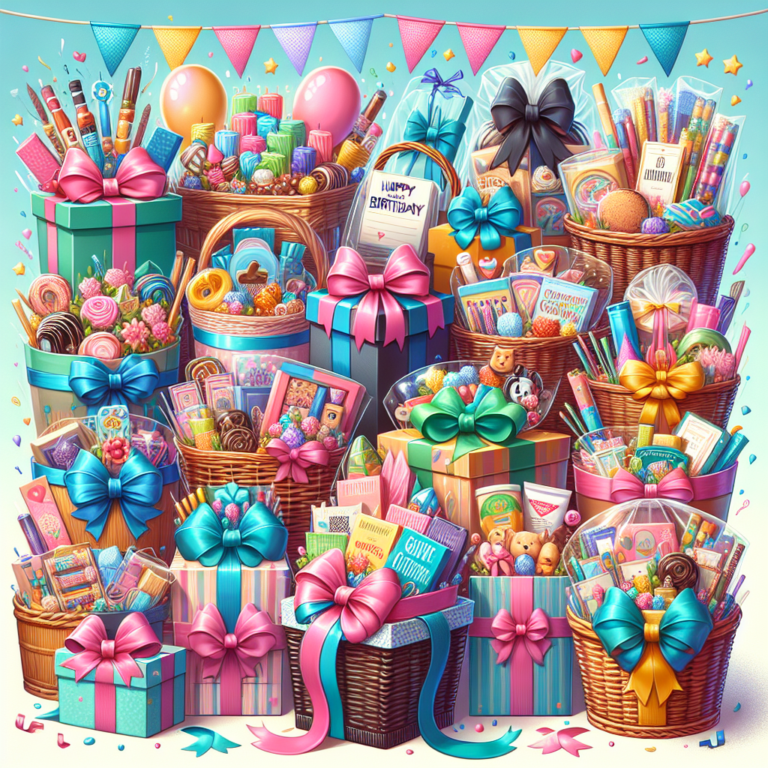Celebrate their Day with Customizable Birthday Baskets