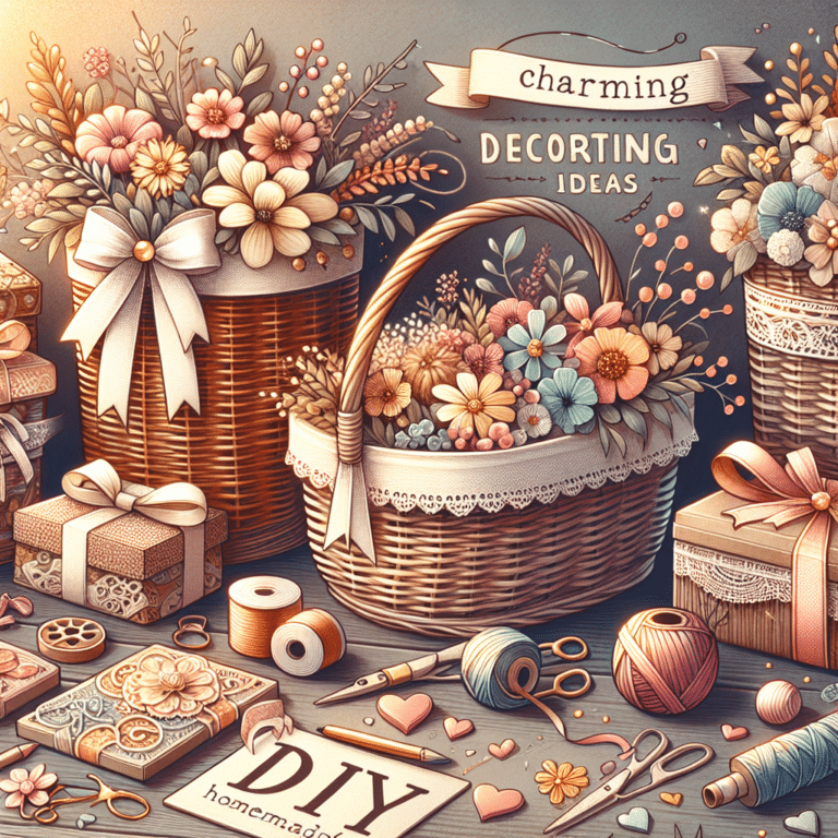 DIY Decorating Ideas for Charming Gift Baskets