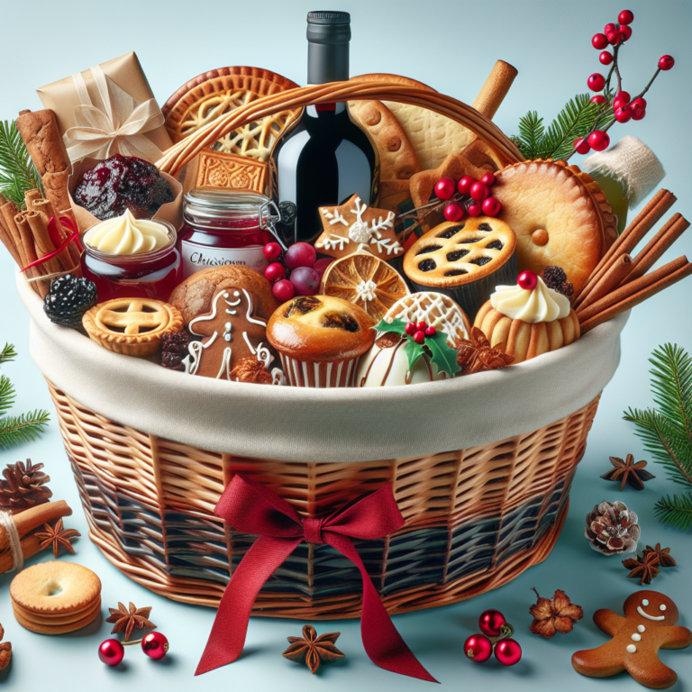 DIY Festive Food Baskets for Christmas